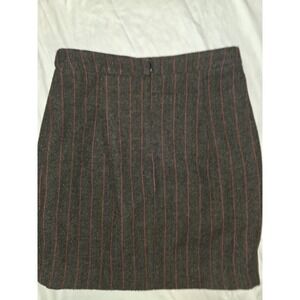 Heartloom Stripe Skirt Gray With Red Stripes. Size S.‎ Mini Skirt. Minimalistic,